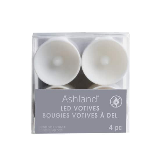White LED Votive Candles by Ashland&#xAE;, 4ct.